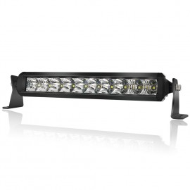 LED Light Bar 10 inch - 4WDKING Screwless 50W IP69K Waterproof Off-Road LED Work Light